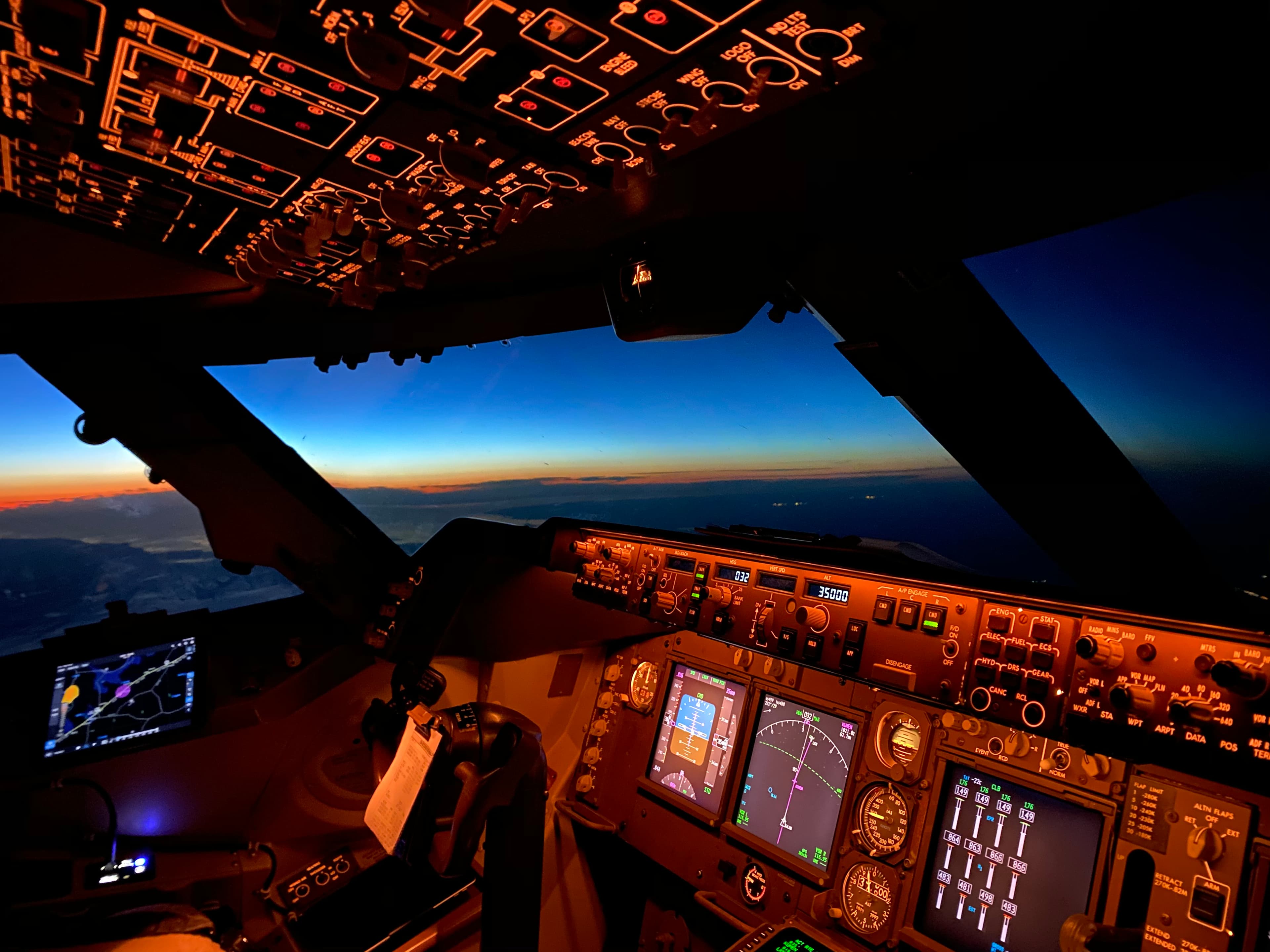 Vista dal cockpit 2