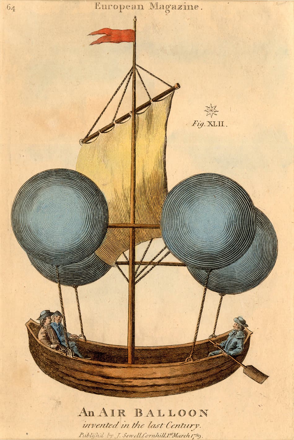 Francesco Lana, La "barca aerea"