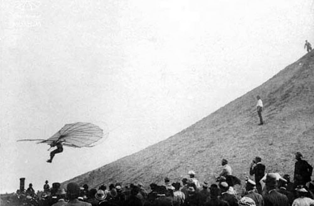 1891. Il volo planato di Otto Lilienthal