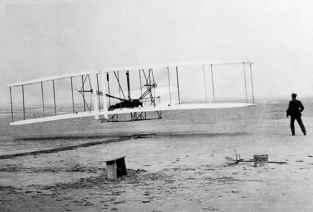 1903. Il primo volo dei fratelli Wright