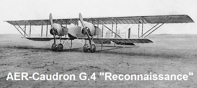 Caudron G.4 da ricognizione