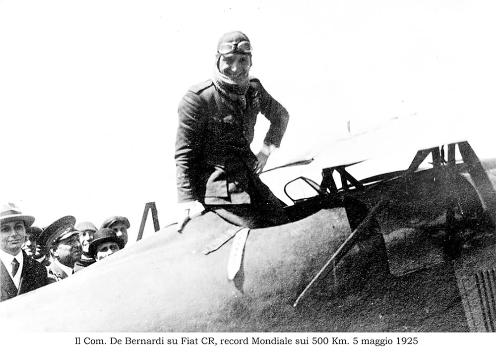 De Bernardi su FIAT CR nel 1925