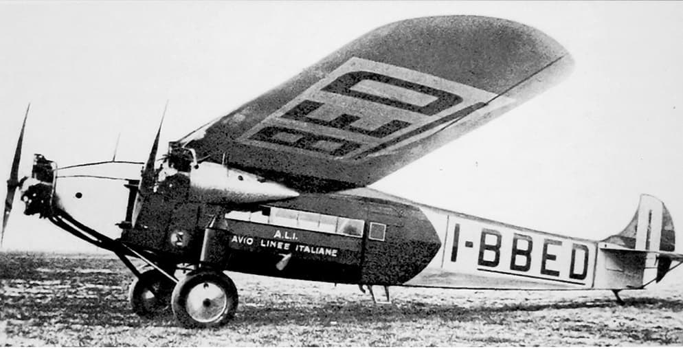 Primo volo Torino-Roma 1929