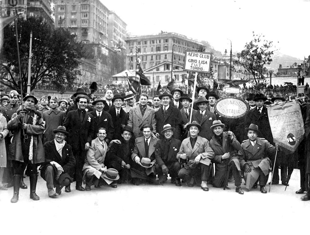 Fine anni '20. Gita sociale dell'Aero Club