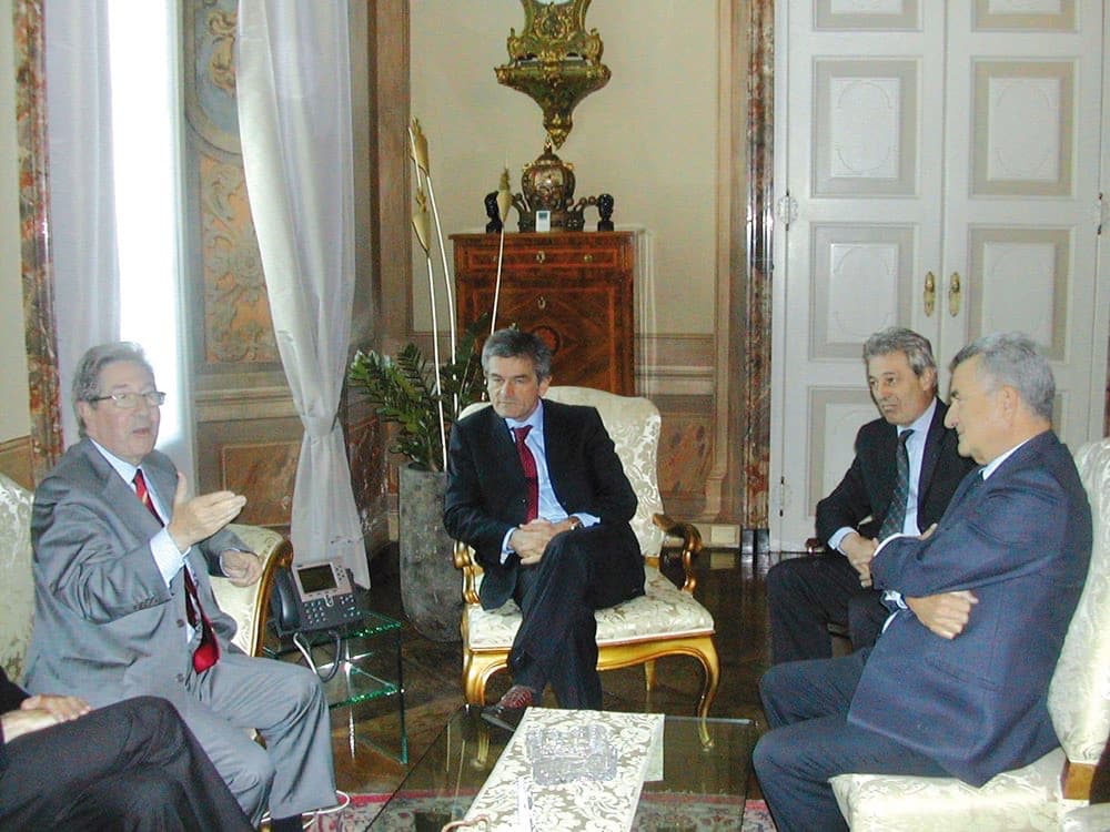 23 ottobre 2007. Presentazione al sindaco Chiamparino