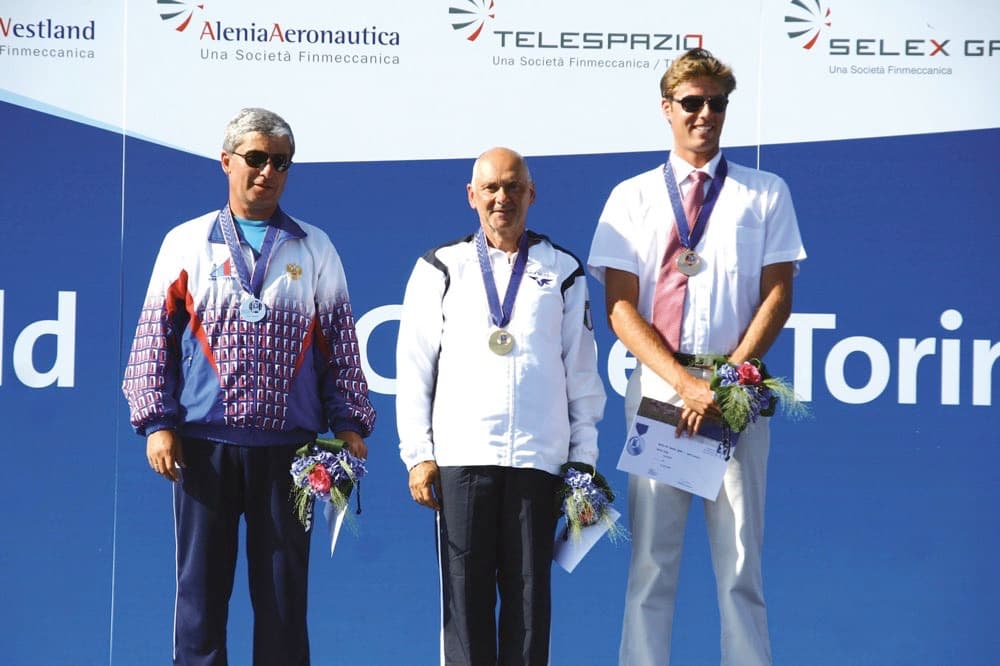 Pietro Filippini, medaglia d'oro in Acrobazia Volo a Vela