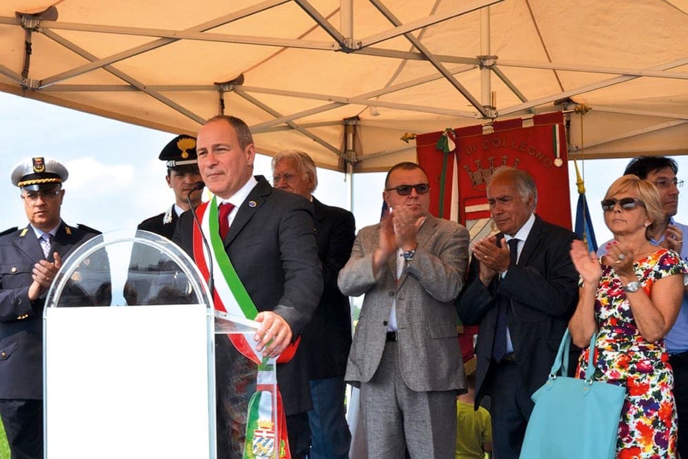 Saluto del sindaco di Collegno Francesco Casciano