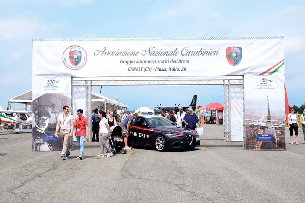 Stand dell'Associazione Nazionale Carabinieri