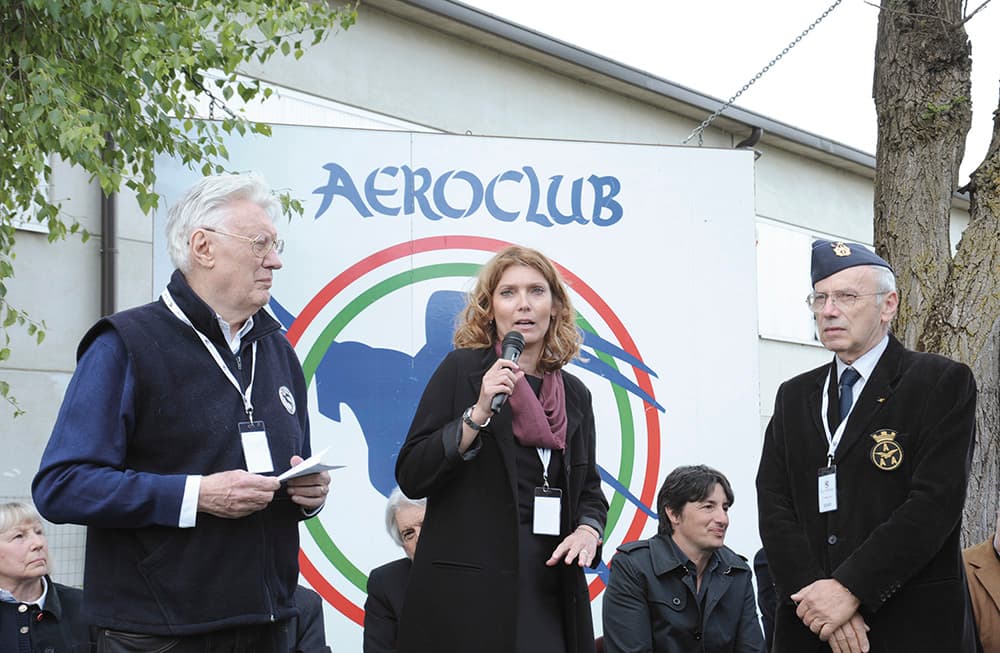 Angelo Moriondo con Isabella Bioletti e Dino Favaro