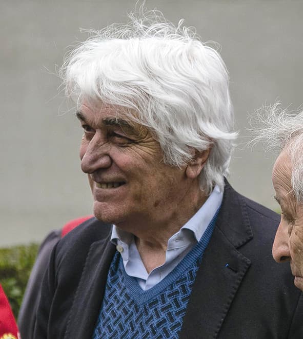 Angelo Cereser dell'Associazione Ex Calciatori Granata