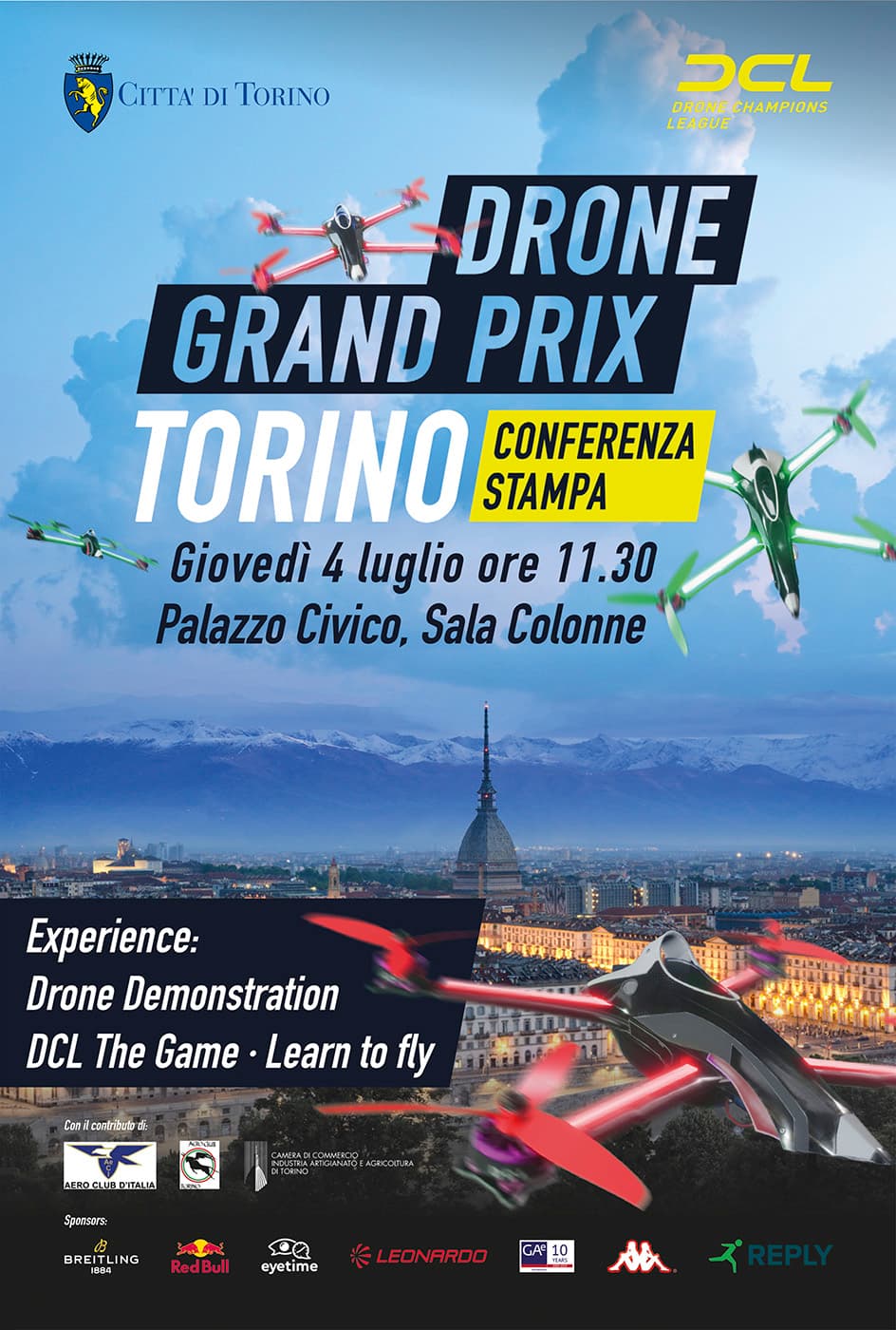 Locandina del Drone Grand Prix
