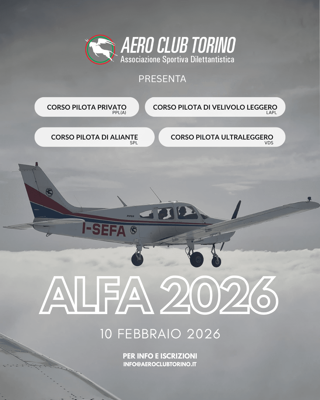L’Aero Club Torino vola nel futuro