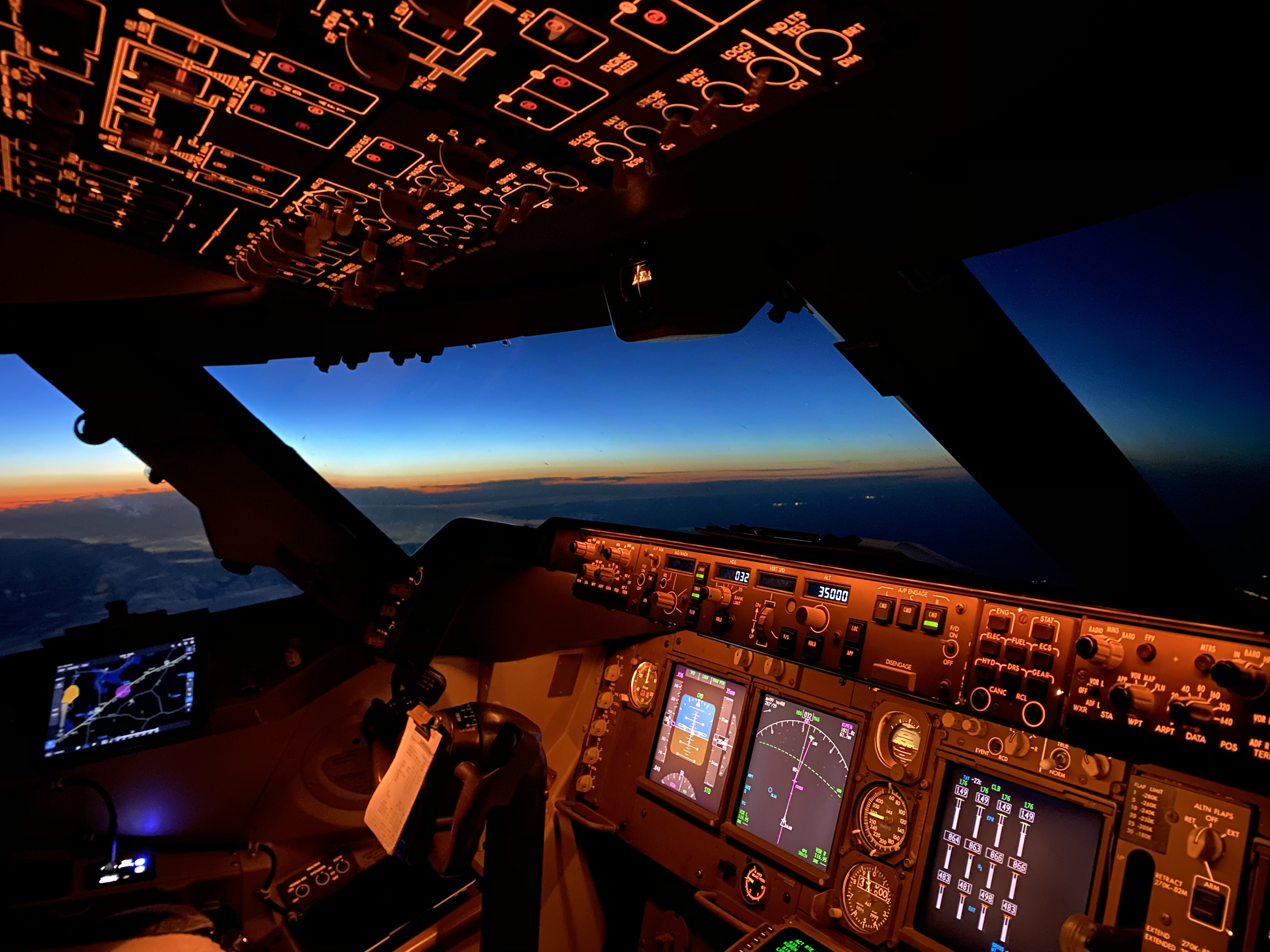Vista dal cockpit 2