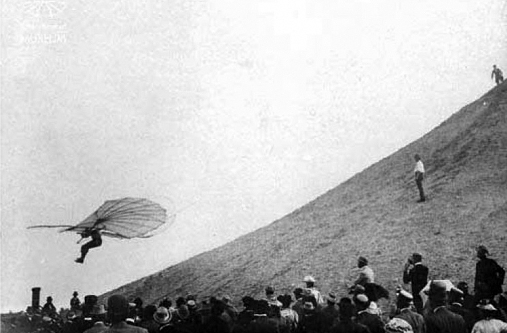 1891. Il volo planato di Otto Lilienthal