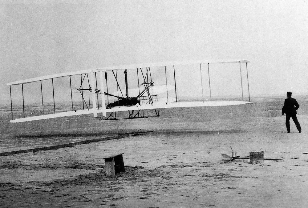 1903. Il primo volo dei fratelli Wright