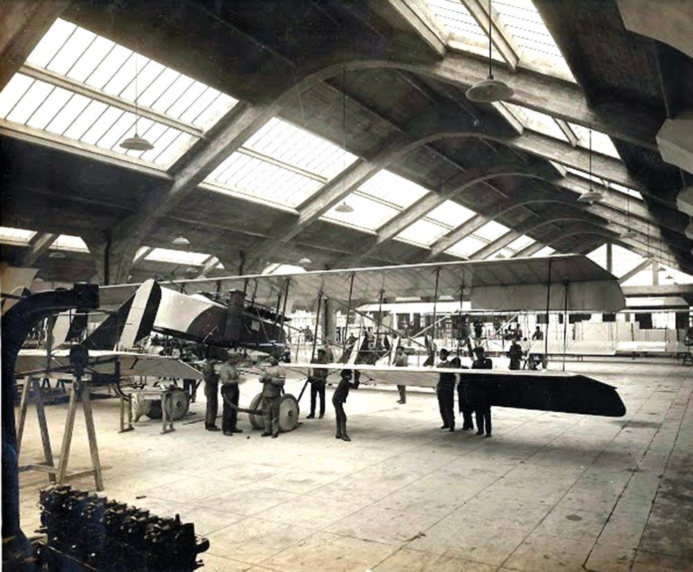 Pomilio SP.2 bis in allestimento