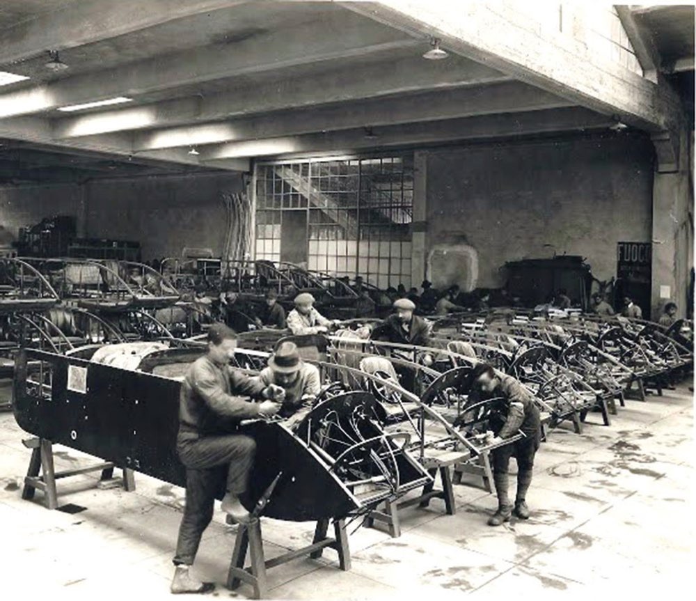 Carlinga del Pomilio SP.3