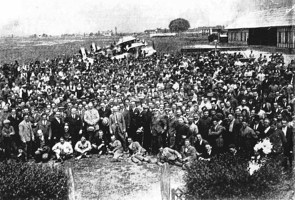 Maestranze FIAT all'Aeritalia nel 1928