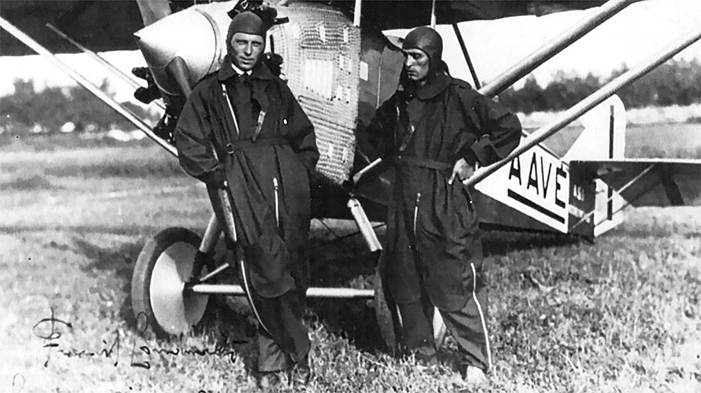 Lombardi e Capannini durante il raid