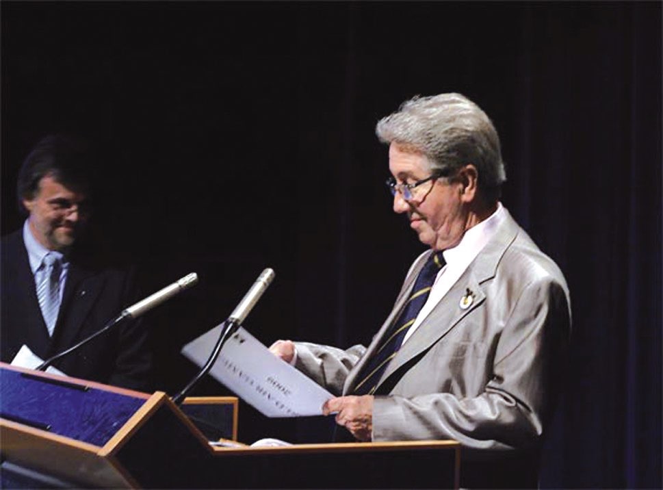 Pierre Portman proclama la vittoria di Torino