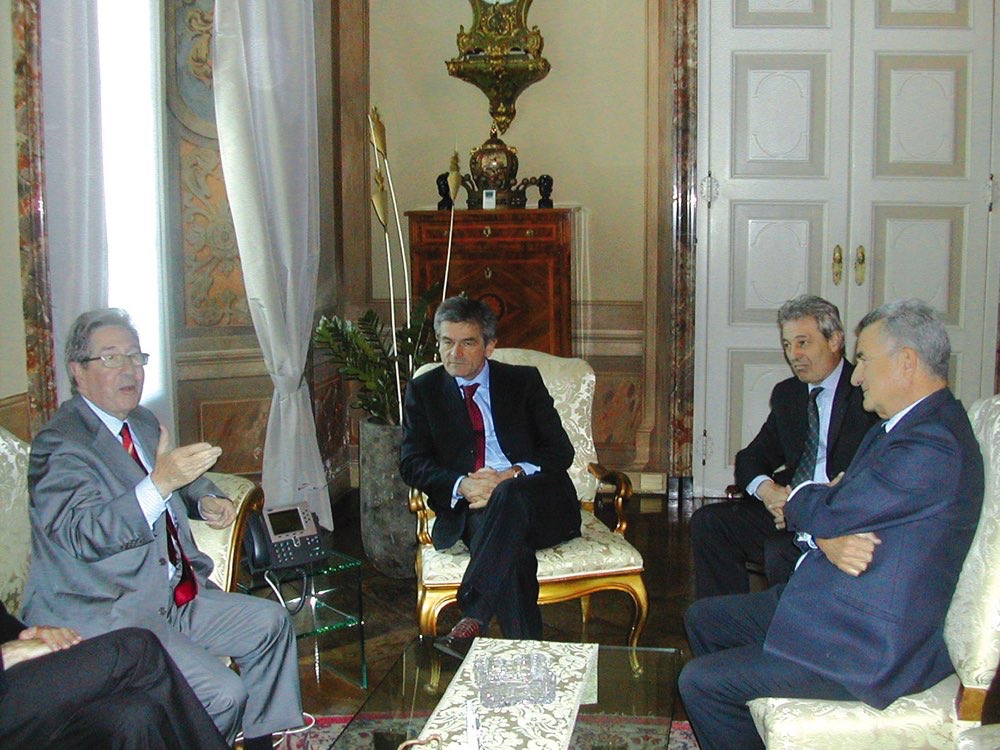 23 ottobre 2007. Presentazione al sindaco Chiamparino