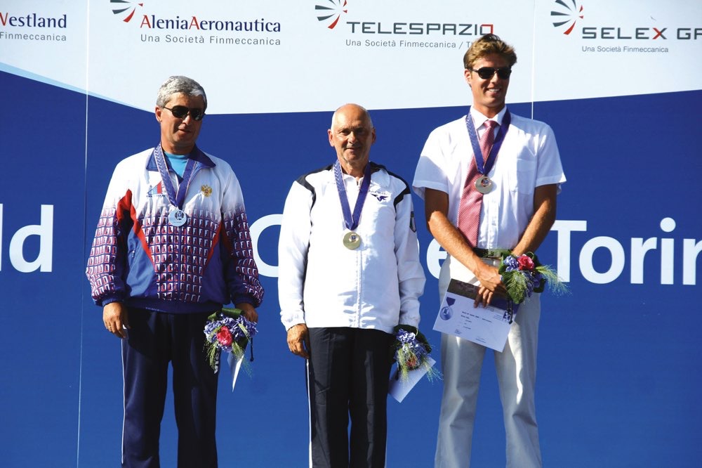 Pietro Filippini, medaglia d'oro in Acrobazia Volo a Vela