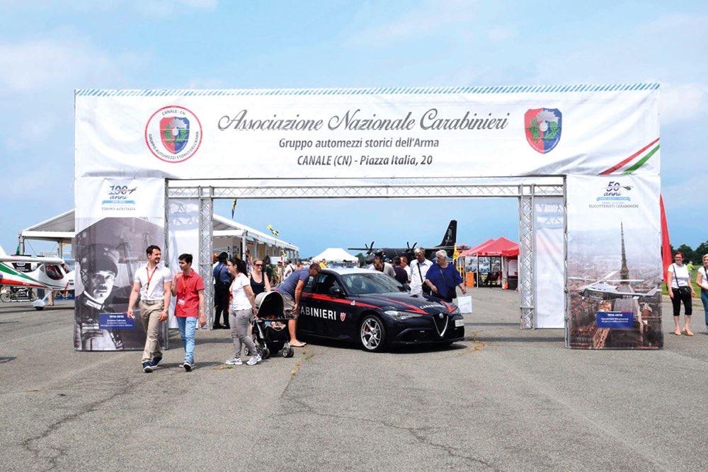 Stand dell'Associazione Nazionale Carabinieri
