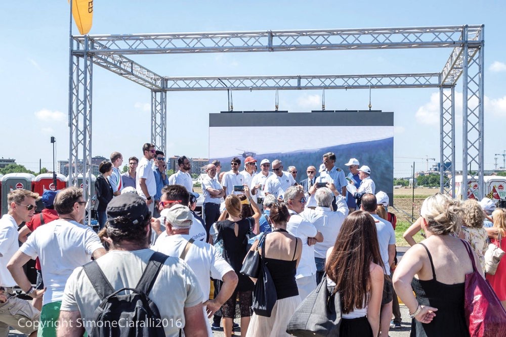 Premiazione degli atleti azzurri
