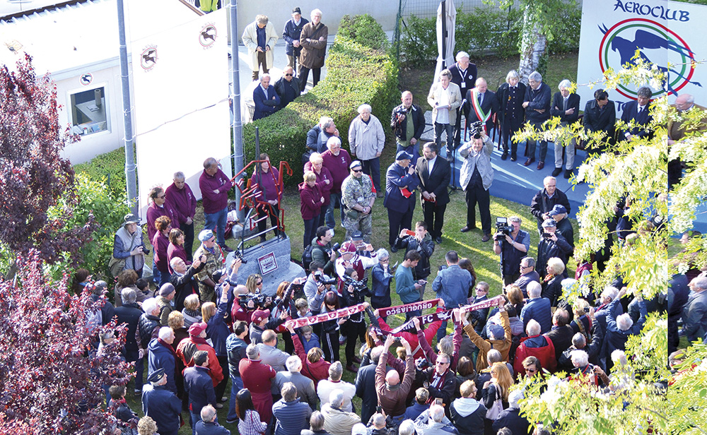 2 maggio 2019. Cerimonia inaugurale del monumento