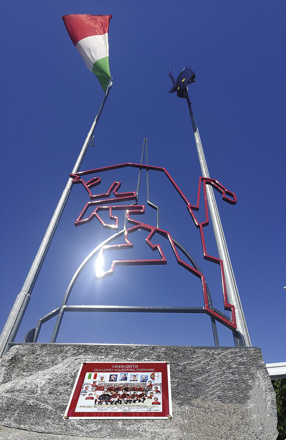 Il monumento dedicato al Grande Torino