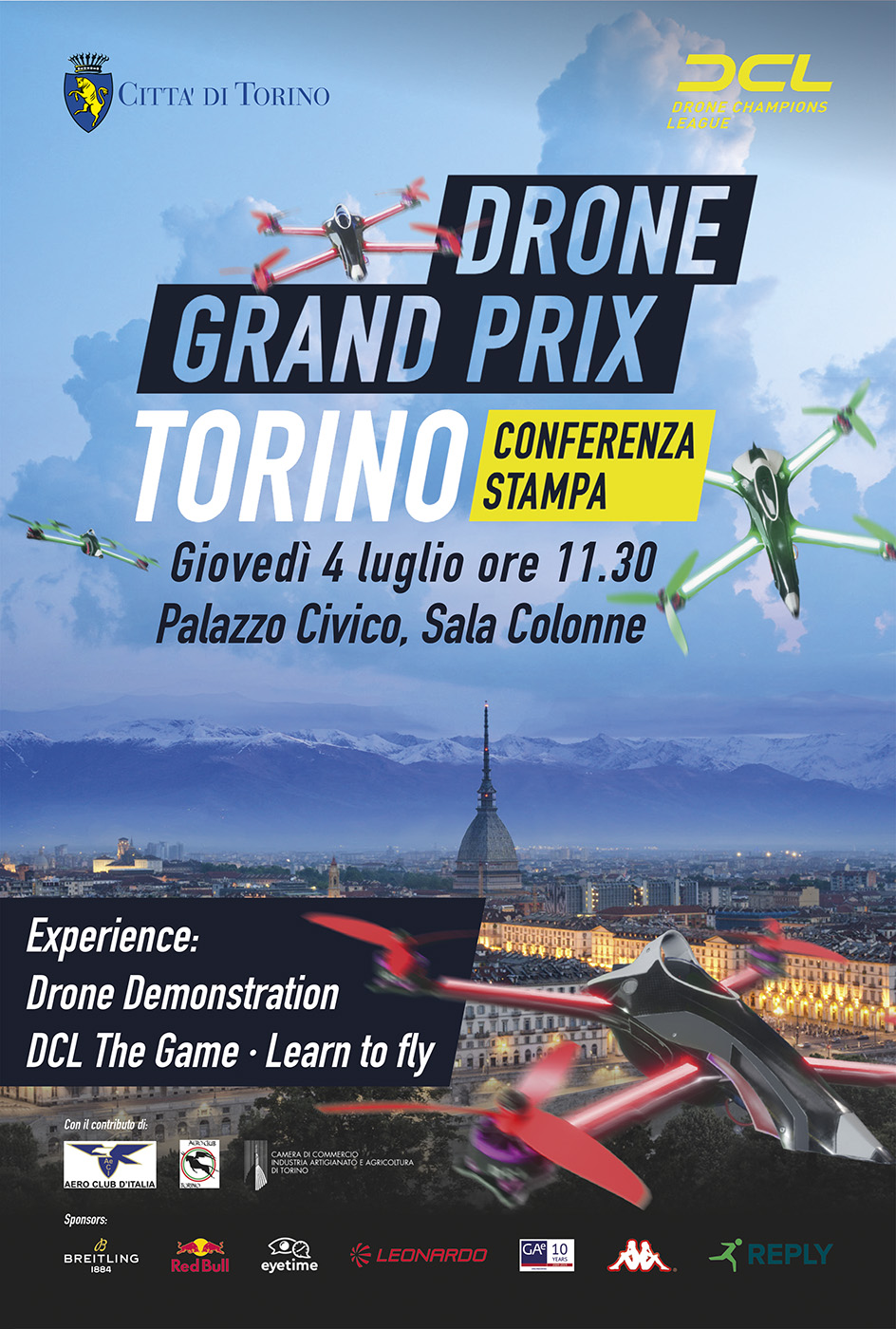 Locandina del Drone Grand Prix